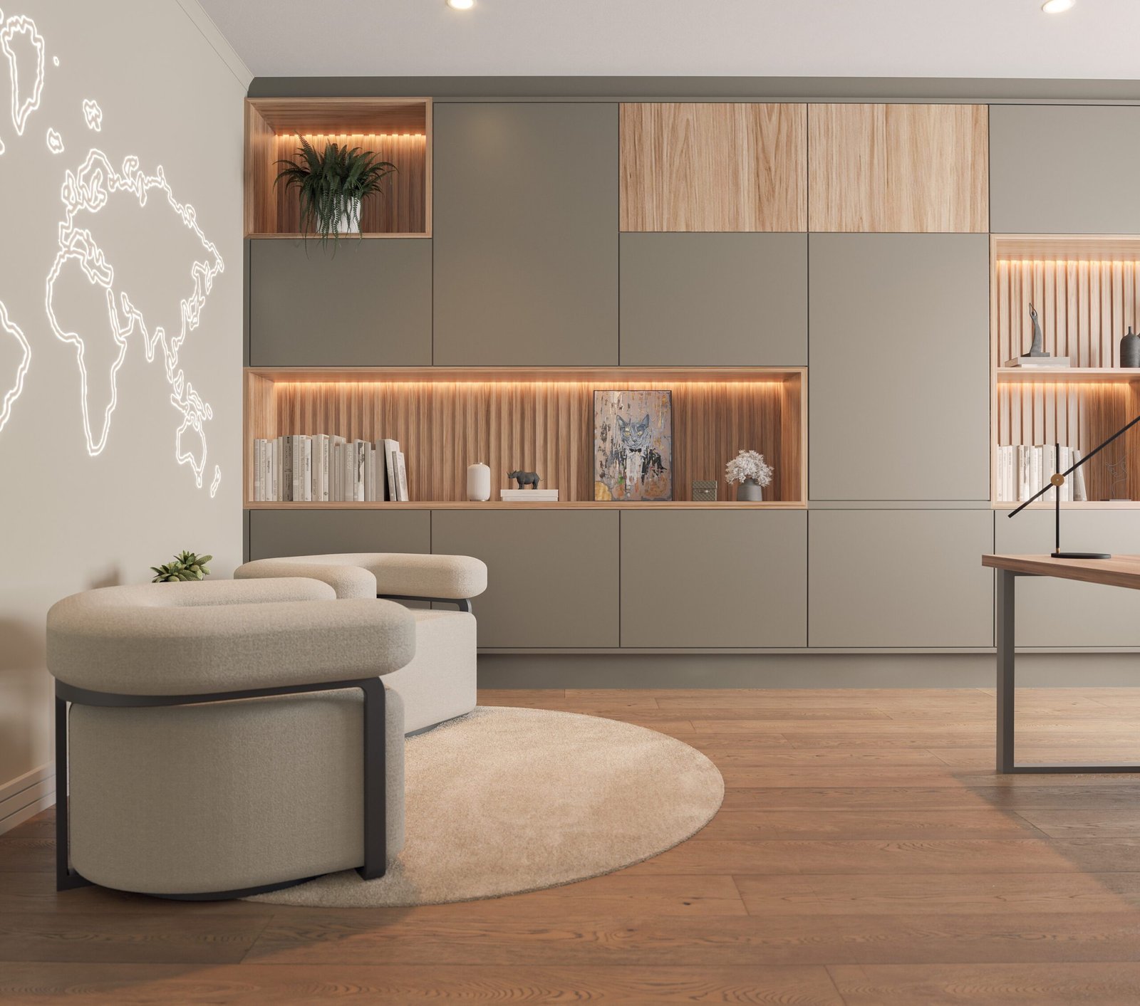 Home Office — Gilliane Alkmim